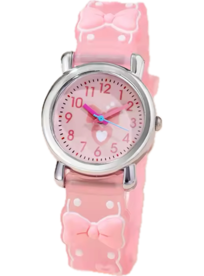 Otroška ročna ura PENTLJA ROZA